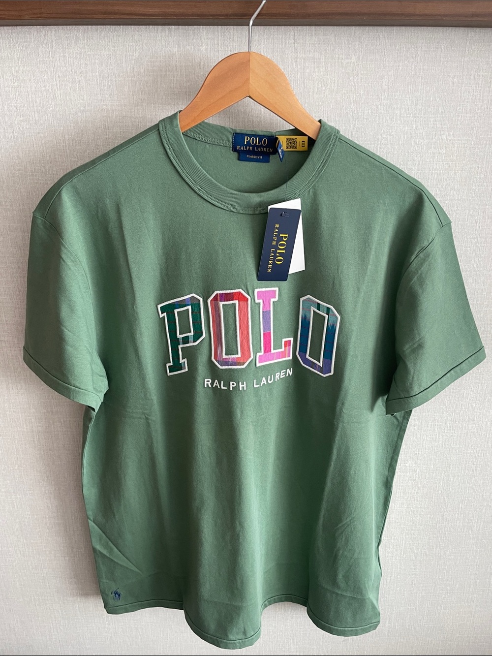 Polo by Ralph Lauren Green Graphic Logo Tee - Picture 4 of 6